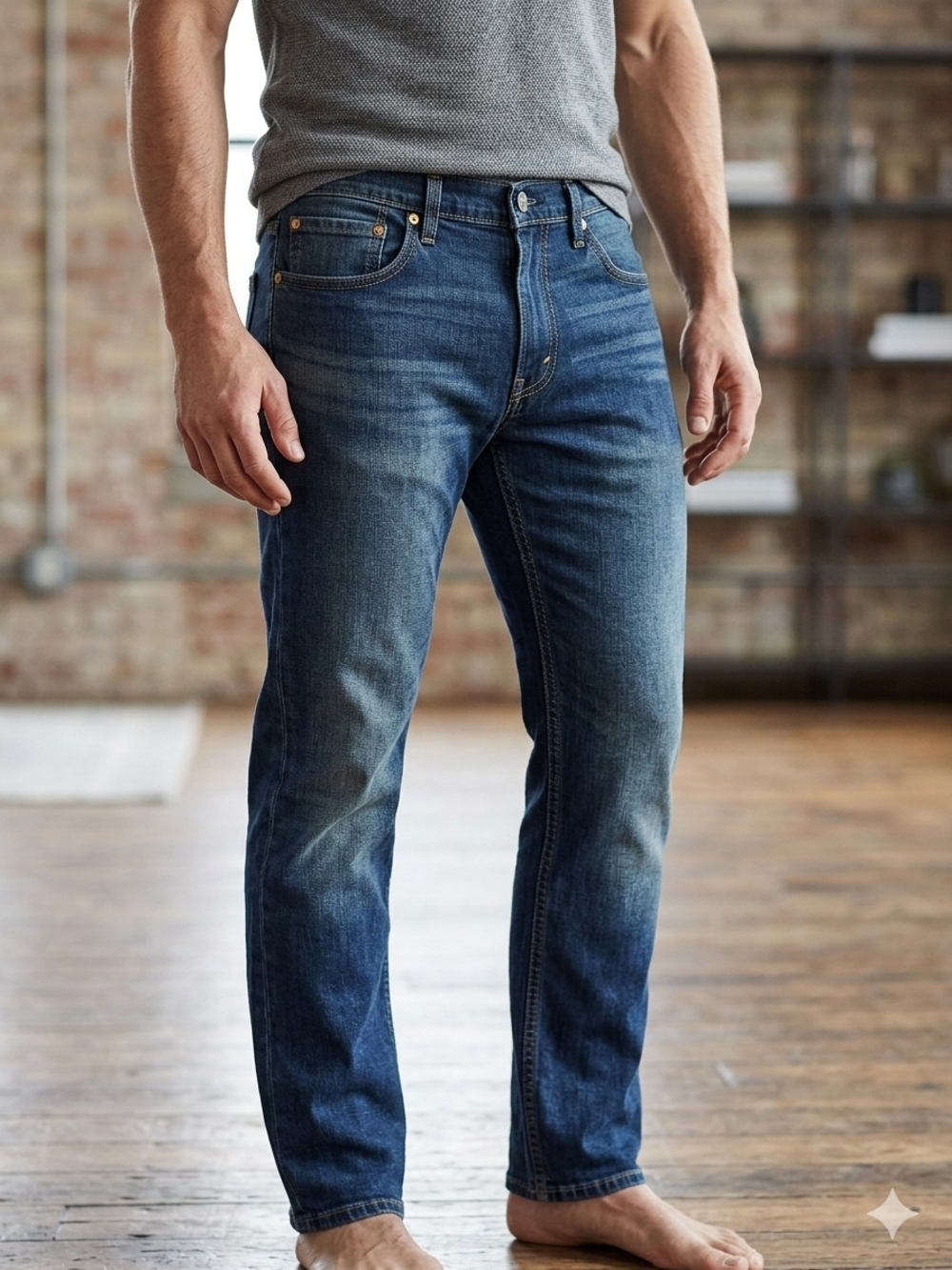 NWT Levi's 541 Athletic Taper Jeans Men's Medium Wash Blue Size: 32x30